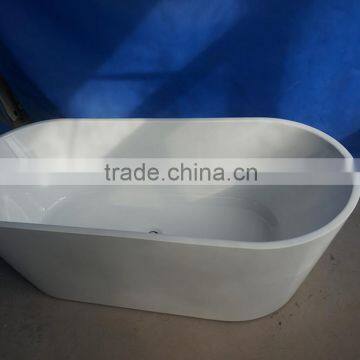 acrylic resin freestanding bathtub