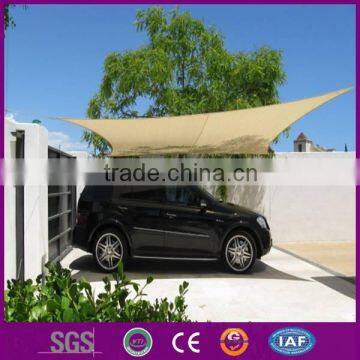 Car Park under Sun Shade Sail