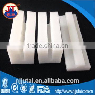 OEM CNC Machining white UHMWPE sliding blocks