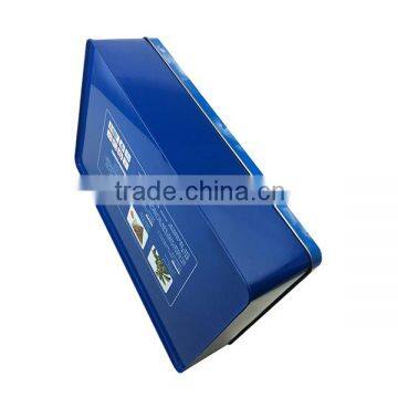 2016 Hot Selling Rectangular Cookie Tin Box,large Gift Boxes Tin,gift Tin Packaging, photo-3