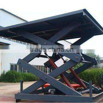 plywood electric hydraulic stationary small scissor lift table rotating lift table