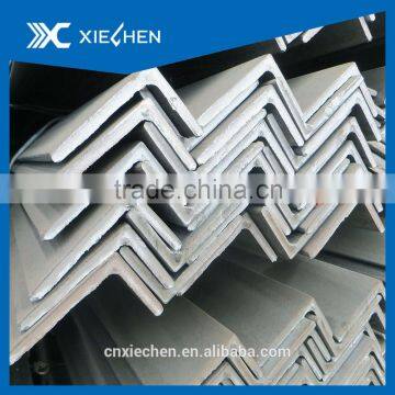 standard size of mild steel angle/steel angle iron