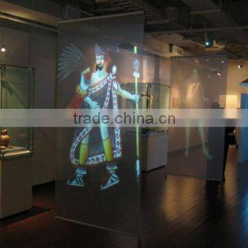 Advertising Projection Transparent Holographic Screens One Roll 30m*1.524m