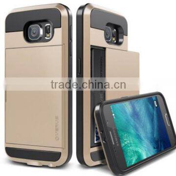 Hot Sale Hard Back Creat Card Case For Samsung Galaxy S6