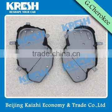 KRESH brand Grand cherokee fuel tank protecting plate with steel material and black color