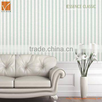 new cheap modern simple stripe design pvc wallpaper