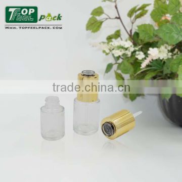 Glass bottles with dropper cap