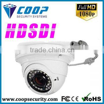 Electronic Panoramic Camera HD-SDI Dome 1080P CCTV Camera Metal IR Dome Camera