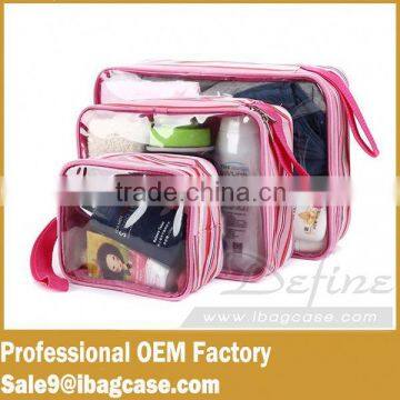 The Lady Pink Cosmetic Packing Cubes Bag For Amazon Brand Seller