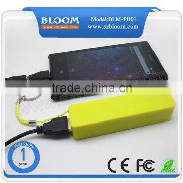 Newest high quality 18650 battery 2200mAh portable power bank , portable power bank for cell phone