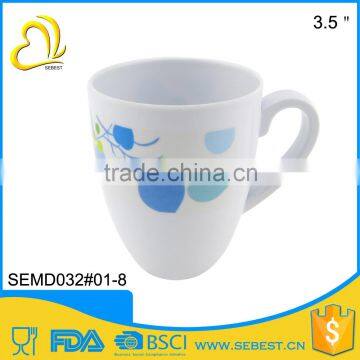 FDA standard new styles designs melamine mug with handle