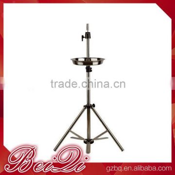 adjustable wig head 63'' stainless steel training tripod mannequin head