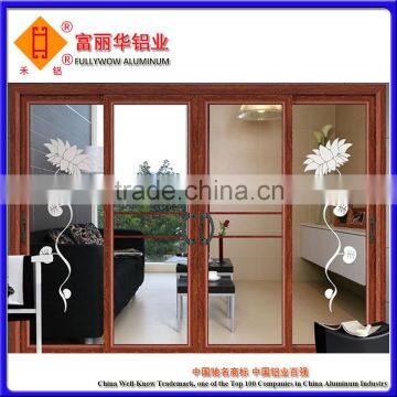 Latest Design Aluminum Frames Door Parts for Hotel Decoration