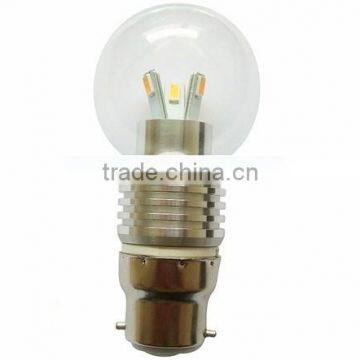 Promotional round shape bulb led light e17 e14 led candle lamp light