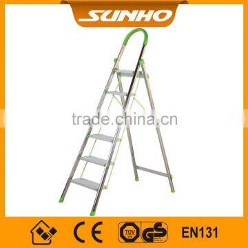 Stainless Steel Extension Household foldaway Step Ladder