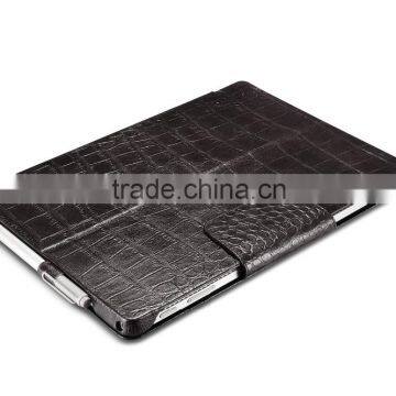 Icarer Luxury Crocodile Grain Genuine Leather Flip Case for Surface Pro 4 MT-5657