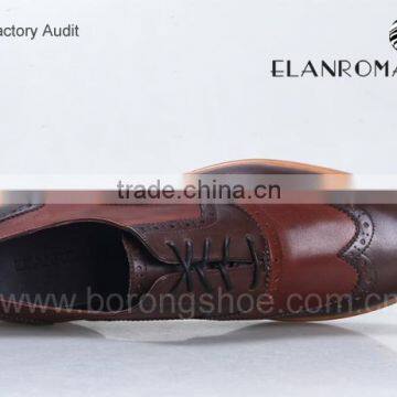 High Quality Leather Shoes Men Brogues Shoes Men Leather Dress Shoes photo-5