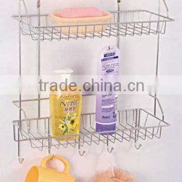 2 tier stainless steel bathroom rack