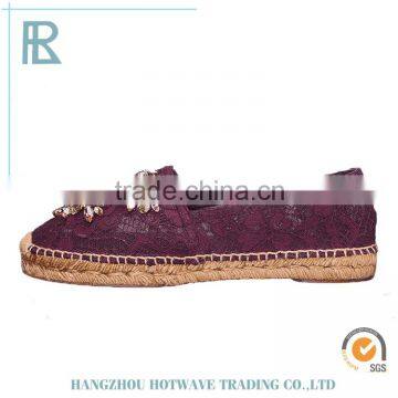 Hot Selling Fashion And Popular womens espadrille shoes