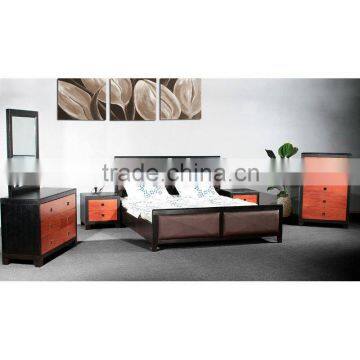 wooden bed A9104-AK