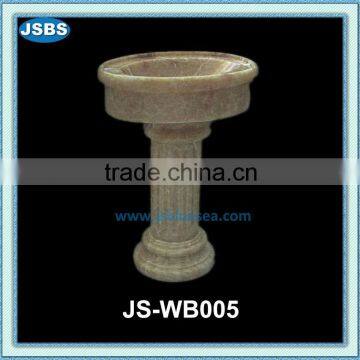 marble pedestal sink free standing sink