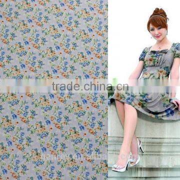 digital print fabrics of polyester printing satin fabric for casual girl dress