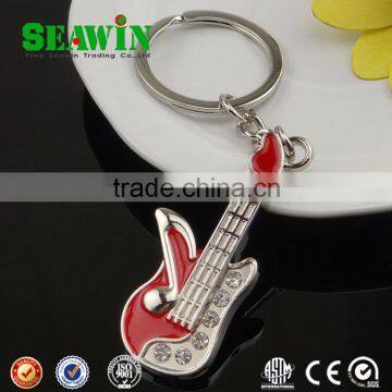 3D gift alloy electric guitar key chain