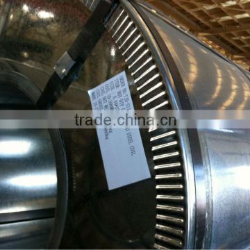 hot dipped galvanized steel coil (TJINDUSTRAIL14092306-Z80-275)