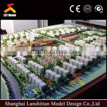 architectural miniature scale models for apartment residential buildings