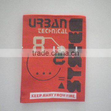 Good price, high density and good looking damask garment woven label