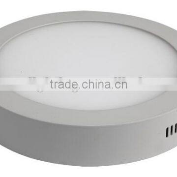 Easy Install Top quality Promotional Surface mounted led panel round 6w/12w/18w