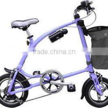 Fuerdi exclusive patented product mini aluminium folding bicycle