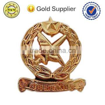 lastest metal simple promotion nice quality wholesale pilot badge
