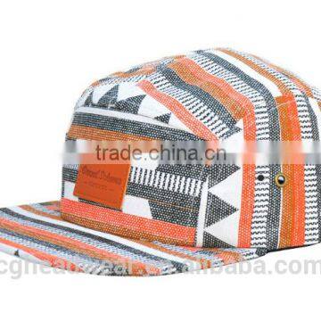 2014 hot sales 5 panel camp cap