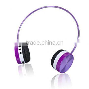 Super bass bluetooth headphone for mobile with TF card 2014