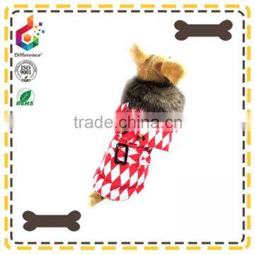 Louis Checkerboard Rain Hat Dog Coat photo-2