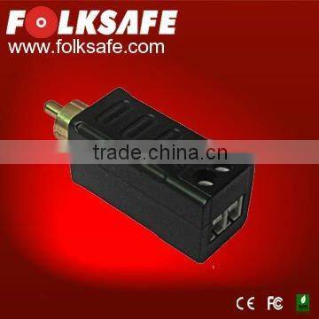 Folksafe video balun IT transmission utp cat5e cable flexible analog audio balun