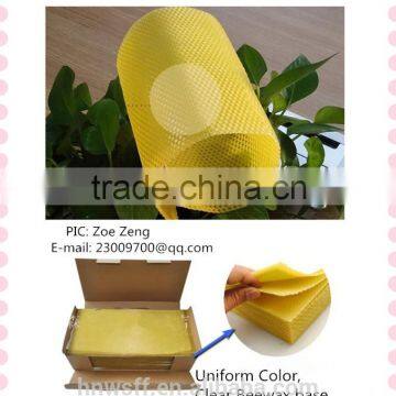 high purity beeswax comb foundation sheet/bulk beeswax sheets apis mellifera beeswax comb foundation