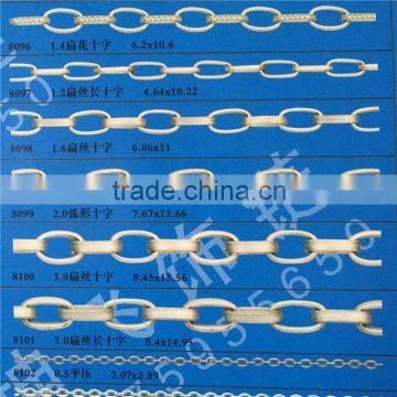 Single Chain,jewelry Basic Chain,necklace Chain,iron Chain,flat Cross Chain photo-2