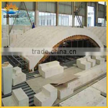 for glass kiln fireproof brick fused cast AZS 41# blocks