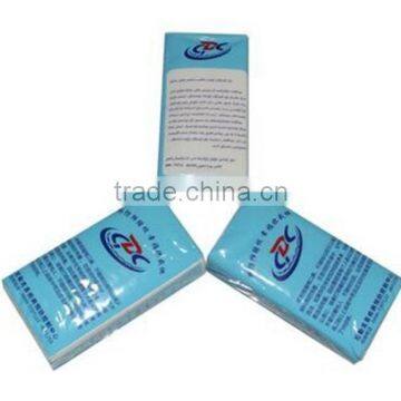 Pocket Facial Tissue Paper With Logo Printed Hankies Handkerchief photo-6
