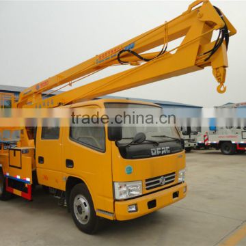 Best price of Donfeng 16 m insulated boom bucket truck