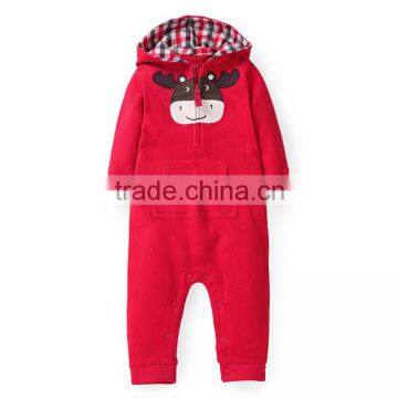 Infant nice design boy girl cotton comfortable hooed wear warm wearing