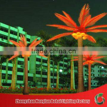 LED Nature Trunk Coconut Palm Tree Light