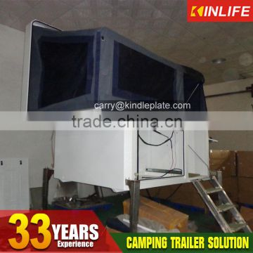 Hot Selling Camping Trailers Used With Storage Box and Canvas Tent