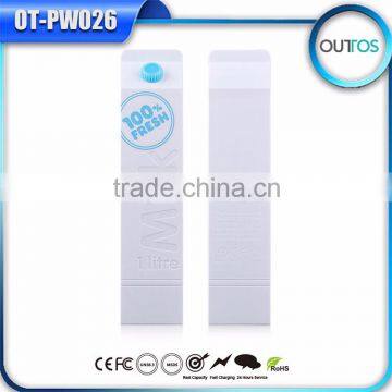 Wholesale Portable Milk Style Gift Power Bank 2600mah With ce