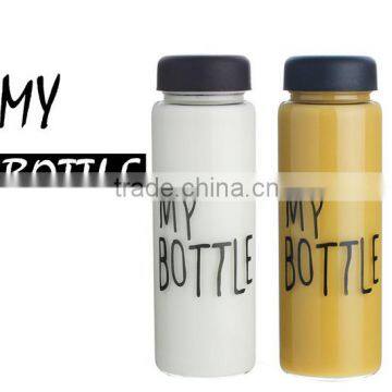 water bottle joyshaker plastic