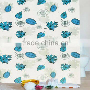 bathroom polyester fabric elegant shower curtains