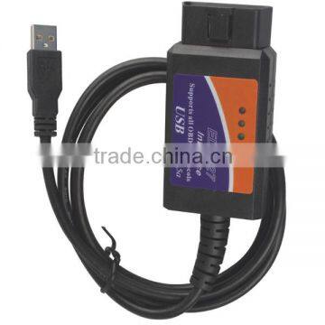 OBD/OBDII Scanner ELM 327 Car Diagnostic Interface Scan Tool Elm327 Usb photo-3