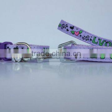 Applique width 1.0cm neck pet collar